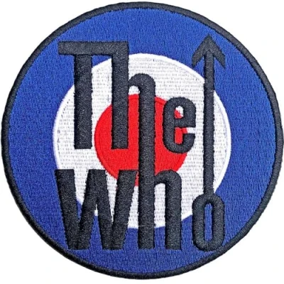 Afbeelding van The Who Target Logo Bordered Patch Multicolours