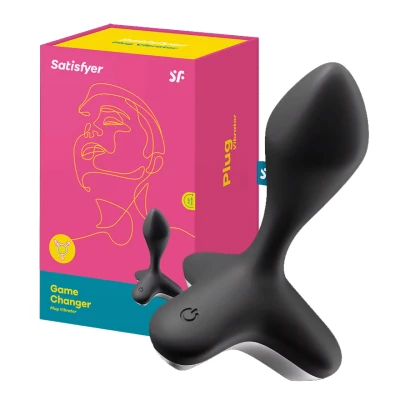 Afbeelding van Satisfyer Game Changer Vibrerende Buttplug Zwart