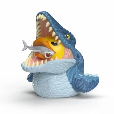 Afbeelding van TUBBZ XL: Jurassic Park verzamelfiguur reuzeneend van rubber Mosasaurus