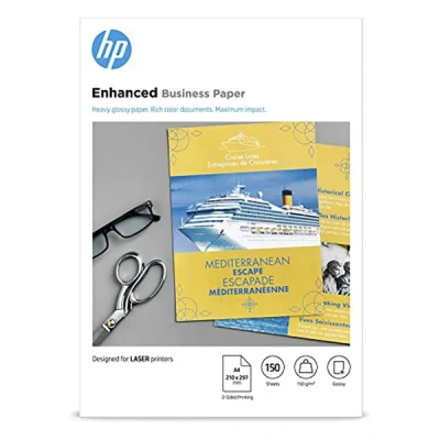 Image de Papier brillant laser professionnel HP 150 gsm feuilles/A4/210 x 297 mm