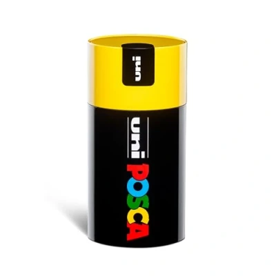 Afbeelding van Posca UniPosca Complete set met 18 verschillende acrylstiften, middelste punt 2,5 mm, kleuren voor kinderen en kunstenaars Uni als stoffen, hout andere, in een