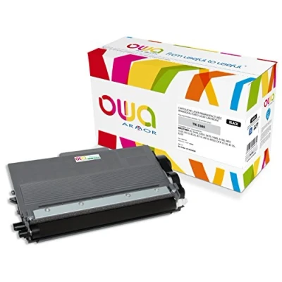 Image de OWA noir cartouche de toner (alternative for: Brother TN3380)