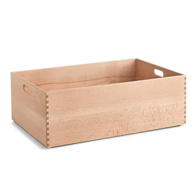 Afbeelding van Zeller Storage Box, beech lacquered