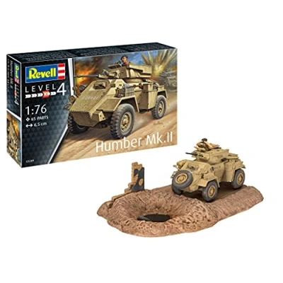 Afbeelding van 1:76 Revell 03289 Humber Mk.II Plastic Modelbouwpakket