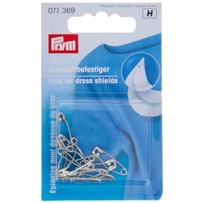 Afbeelding van Veiligheidsspelden voor sous bras zilverkleurig 19 mm