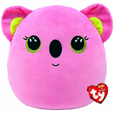Image de Peluche Ty Squish A Boos Medium Poppy Le Koala Rose