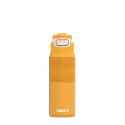 Afbeelding van Kambukka Elton Geïsoleerde waterfles 750ml Mango Maniac met 3 in 1 lid en makkelijke reiniging Oranje
