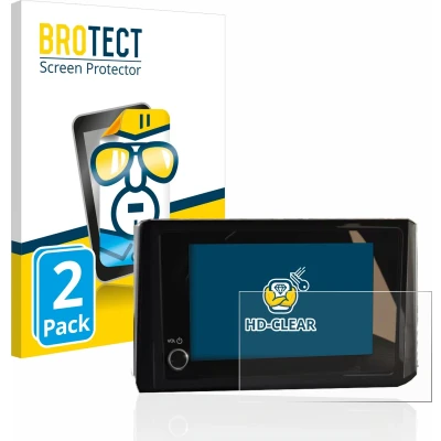 Afbeelding van BROTECT Screenprotector voor Toyota C HR 2023 Infotainment Folie Beschermfolie transparant (2 Stuks)
