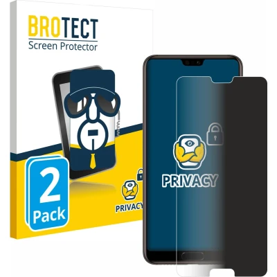 Afbeelding van BROTECT privacy screenprotector voor Huawei P20 Folie Beschermfolie Blauwlichtfilter (2 Stuks)