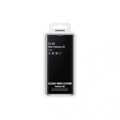 Image de Housse avec affichage Samsung Clear View Noir pour Galaxy S10
