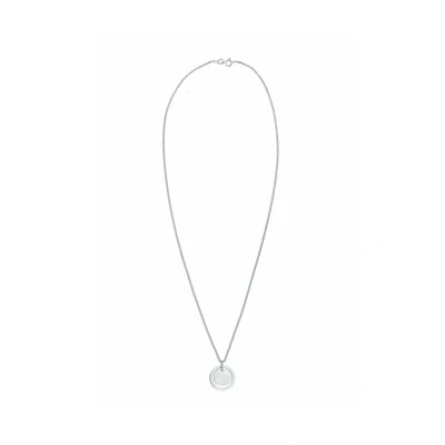 Afbeelding van Elli Circle Basic Ketting, Dames, Maat: 45, Silber