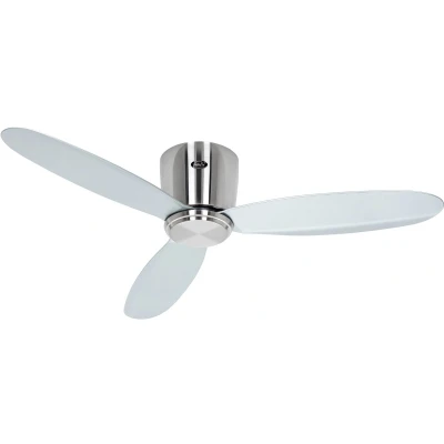 Afbeelding van Slimme plafondventilator Eco Plano II, Ø 112 cm, zilver, DC