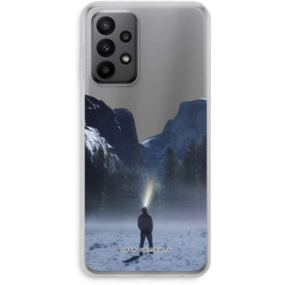 Afbeelding van hoesje geschikt voor Samsung Galaxy A23 Wanderlust Soft Cover Telefoonhoesje Bescherming aan alle Kanten en Schermrand