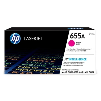 Image de HP 655A Toner LaserJet magenta authentique