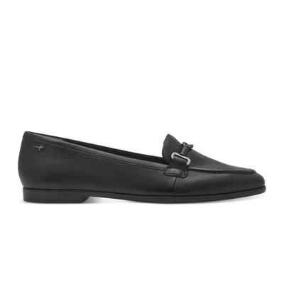 Afbeelding van Tamaris Instappers, Dames, Maat: 40, Black Leer