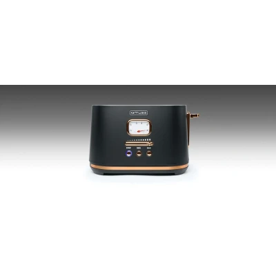 Afbeelding van MS 130BC Muse broodrooster, 1.000 W, zwart/messing