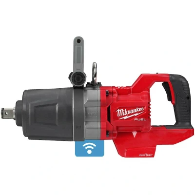 Afbeelding van MILWAUKEE M18 ONEFHIWF1DS 0C FUEL ONE KEY accu slagmoersleutel 1&quot; met frictiering/D greep kort in koffer (zonder en lader)