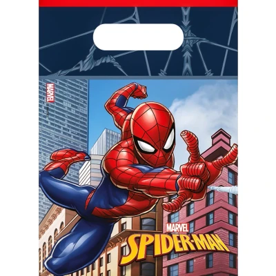 Afbeelding van Feestzakje Spiderman Crime fighter 6 stuks