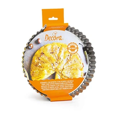 Afbeelding van Decora 70018 taartvorm, staal, grijs