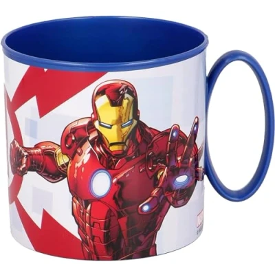 Afbeelding van ALMACENESADAN, 5074 magnetronbestendige beker, inhoud 265 ml, herbruikbaar product (Avengers Rolling)