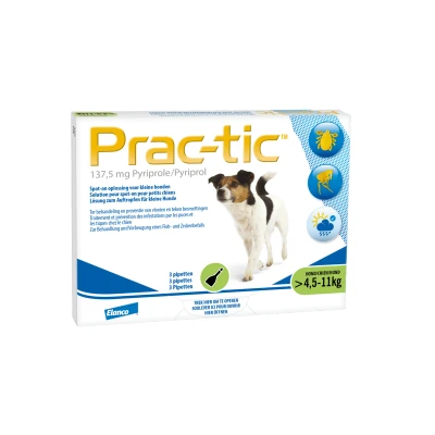 Afbeelding van Prac tic S (4.5 11 kg) 3 pipetten
