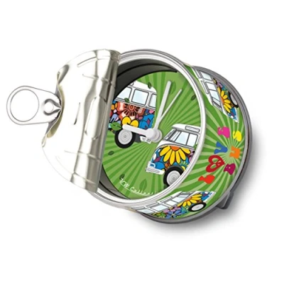 Afbeelding van BRISA MyClock Magnetische tafelklok met bus T1, Beetle, GTI (Love Bus/groen)