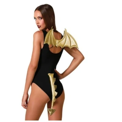 Afbeelding van Playset Vleugels Staart Gouden