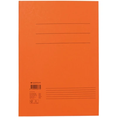 Afbeelding van Dossiermap Quantore folio 320gr oranje Omdoos a 10 stuk stuks