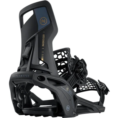 Afbeelding van Nidecker Supermatic 24 25 Bindingen Black EU 44 12 47 Zwart Snowboard