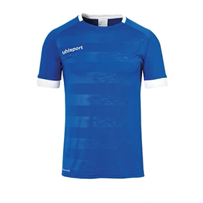 Afbeelding van Uhlsport Division 2.0 Shirt Korte Mouw Kinderen Royal / Wit Maat: 128