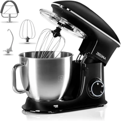 Afbeelding van Zeegma Planeet Chef Foodprocessor Teflon 7 Traps Keukenmixer 2200W 6,5L