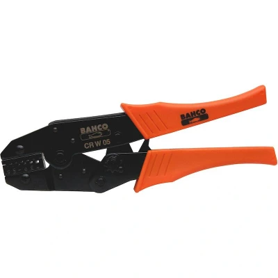 Afbeelding van BAHCO CR W 05 krimptang met ratelmechanisme cilindrische kabelschoenen 0.5 4.0 AWG