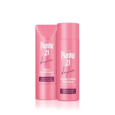 Afbeelding van Plantur 21 #longhair Shampoo en Conditioner Set voor Lang Glanzend Haar Verbetert de Haargroei Herstelt Gestresst