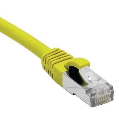Image de Cordon RJ45 catégorie 6 F/UTP LSOH snagless jaune 1 m