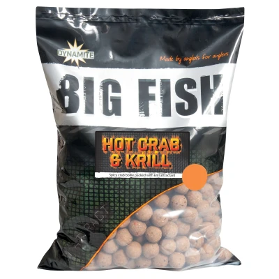 Afbeelding van Dynamite Baits Hot Crab &amp; Krill Boilies 20mm (1.8kg)