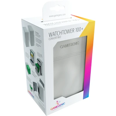 Afbeelding van Gamegenic Deckbox Watchtower 100+ Convertible White