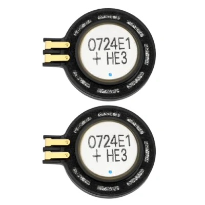 Afbeelding van ECSiNG 2 x 2,3 0,4 cm vervangende interne luidspreker, compatibel met Gameboy Advance SP GBA zwart