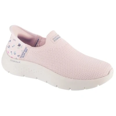 Afbeelding van Skechers Instappers, Dames, Maat: 39.5, Roze Textiel