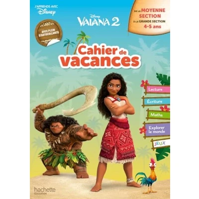 Afbeelding van VAIANA 2 CAHIER DE VACANCES LA MS A GS