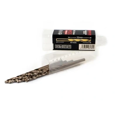 Afbeelding van Ferrcan Metaalboor HSS DIN338 M35 5% kobalt Turbomax voor boren in roestvrij staal, ijzer en andere metalen 5 stuks per maat (2 mm)