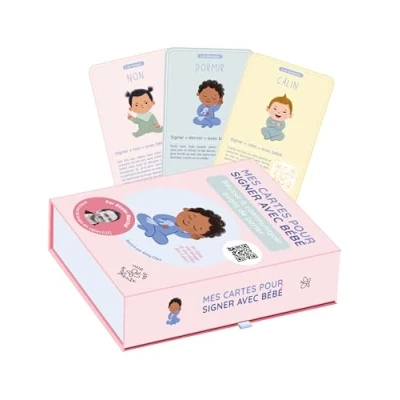 Afbeelding van MES CARTES POUR SIGNER AVEC BEBE UN JEU DE AP