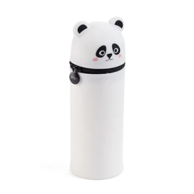 Afbeelding van Back2Fun, Panda, 2 in 1 schooletui om te zetten een beker