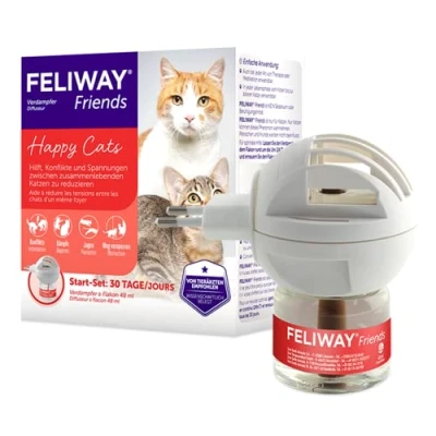 Afbeelding van Verdamper + Flacon 48 ml Feliway Friends