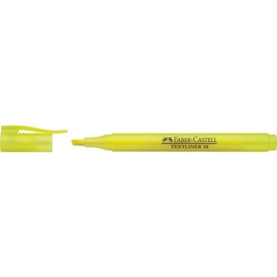 Afbeelding van Faber Castell tekstmarker 38 geel FC 157707