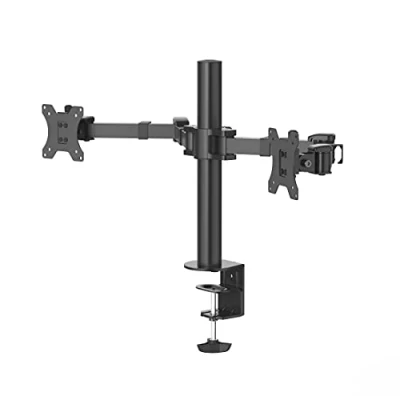 Afbeelding van Hama Monitorhouder, 2 monitoren, in hoogte verstelb., zwenk /kantelb., 13&quot; 35&quot;