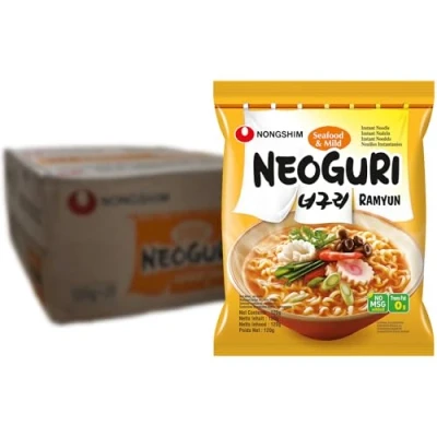 Image de Nong Shim Nouilles Instantanées Neoguri Doux 20 x 120 g 1 Unité