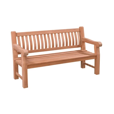 Afbeelding van Tuinbank Patrick Breed Teakhout 200 cm