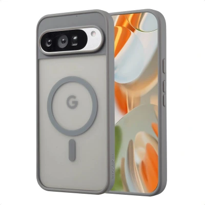 Afbeelding van imoshion Hoesje Geschikt voor Google Pixel 9 Pro XL Color Guard Backcover MagSafe Grijs