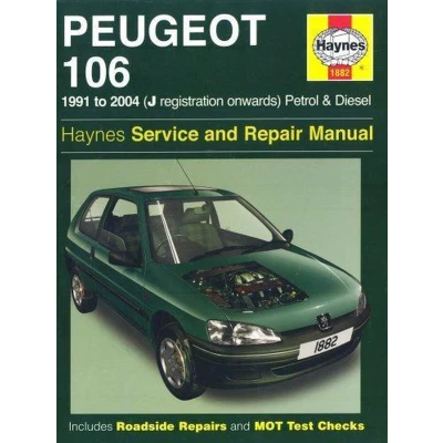 Afbeelding van Peugeot 106 Petrol and Diesel Service Repair Manual