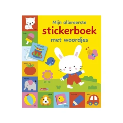 Afbeelding van Mijn allereerste stickerboek met woordjes